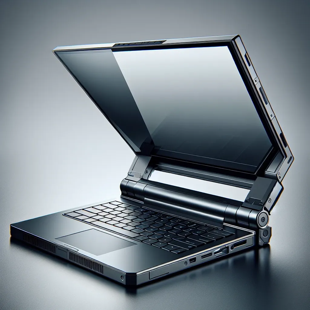 "Imagem do novo laptop Lenovo ThinkPad com tela dobrável, destacando design moderno e funcionalidades inovadoras, ilustrando a expansão da linha ThinkPad".