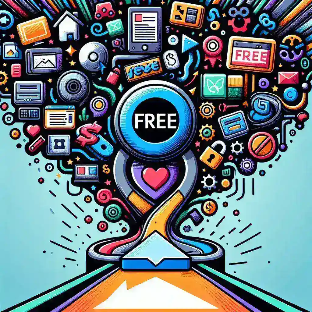 "Imagem ilustrativa apresentando as 10 melhores alternativas grátis para softwares populares pagos, destacando ícones e logotipos de diversas ferramentas de software de código aberto e gratuitas."